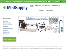 Tablet Screenshot of med-supply.com